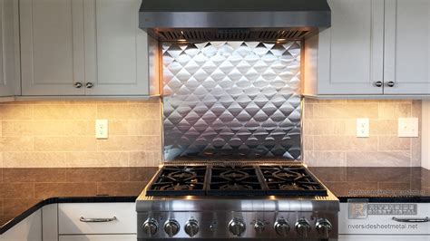 metal sheet for behind stove|Amazon.com: Metal Backsplash Panels.